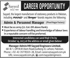 Sayyed Engineers Limited