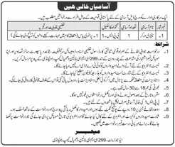 Job Opportunities in Pak Army